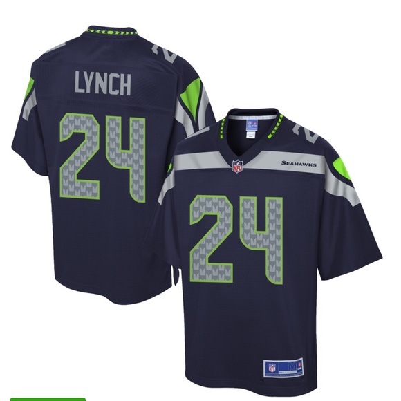 Nike Tops - Unisex Seattle Seahawks Lynch#24 Jersey